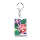 季節の庭園（ななみ紗名のショップ）の紫陽花のグッズ Acrylic Key Chain