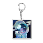 てきとのグッズ展の宇宙でも相棒と一緒！アクリルキーホルダー Acrylic Key Chain