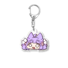 桜こまりのほげこまりん Acrylic Key Chain