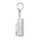 王子のアパレル Snprinceのwhite cement Snprince boxlogo Acrylic Key Chain