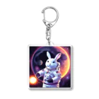 spaceinudogのspace usagi rabbit Acrylic Key Chain