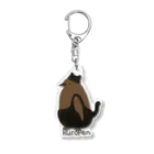 ピゴセリス属のKuroPen Acrylic Key Chain