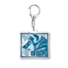 【モルモット】Mugi & Ruki【四国犬】の天然記念物 四国犬ちゃん ─Japanese natural treasure Shikoku dog ─ Acrylic Key Chain