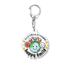 happy smileのhappy smile オリジナルグッズ Acrylic Key Chain