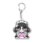 れもん・すかっしゅの女子キャンパーレモコ Acrylic Key Chain