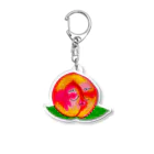 たまごセレクトショップのpeachtamago Acrylic Key Chain