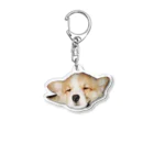 corgimaniaのコーギーbelle_5 アクリルキーホルダー