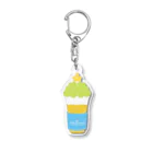 Cafedeparis-JAPANのダブルボンボン Acrylic Key Chain