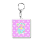 みずあめあいすの♡せみ×かわいいしか勝たん♡ Acrylic Key Chain