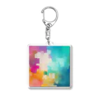 artisticの水彩ペインティング Acrylic Key Chain