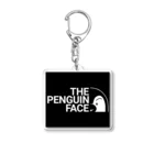 村のペンギンSHOPのTHE PENGUIN FACE Acrylic Key Chain