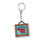 CLMX GOODS "2024"のiamSHUM Heart design Shirts Acrylic Key Chain