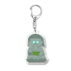 生物＝ケモノのヲ店の大仏オヤジ Acrylic Key Chain