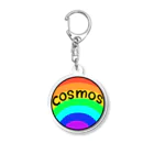 -cosmos-の虹色の星 アクリルキーホルダー