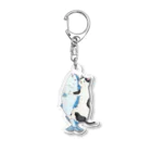 トコロコムギの秋鮭にゃんこ Acrylic Key Chain