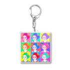 青天女AotennyoのPGC オールスター Acrylic Key Chain