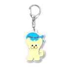 LUCKY CLUBのお魚獲ったぞラッキーちゃん Acrylic Key Chain