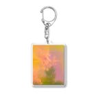 swimming_fruitsのFlor de Sakura Acrylic Key Chain