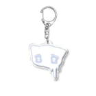 あくむ病院のとけねこちゃん.　ｽﾃｯｶｰ等 Acrylic Key Chain