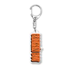 i=! ProjectのLOGO Orange Acrylic Key Chain