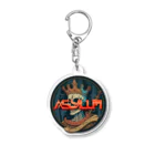 ASYLUMのASYLUMスカルキング Acrylic Key Chain