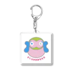 WAMPAKU WORKS のさくらかがみももち Acrylic Key Chain