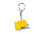 旅するTシャツ。のポテトの栄養素 Acrylic Key Chain