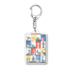 Hungry Freaksの歌川広重「新板かげぼしづくし」 Acrylic Key Chain