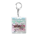 hugging love ＋《ハギング ラブ プラス》のハーフハーフ Acrylic Key Chain