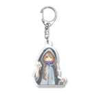 鮫嶋みなほの泣きぽん Acrylic Key Chain