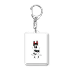 DO・如意島(にょいじま)の絞兎　coat Acrylic Key Chain