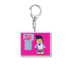 信州読書会　宮澤のコギャルレパンダ Acrylic Key Chain