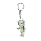 メイプル楓／イラストレーターの【大阪生まれの河童】/ Vol019191 Acrylic Key Chain