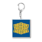 No.1632のTHREE BUNT (スリーバント） Acrylic Key Chain