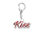 キッチンファラオのKiss デザイン Acrylic Key Chain