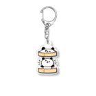 Shoboi-YOSHIDAのしょぼいパンダ（せいろ） Acrylic Key Chain