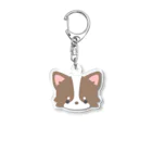 Nagatoのうちのわんこ(チョコタン白チワワ) Acrylic Key Chain