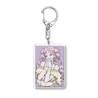 MIORI STOREのアイドルちゃん(背景あり) Acrylic Key Chain