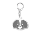 Nagatoのうちのわんこ(PC黒プードル) Acrylic Key Chain