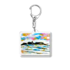 FUJISAN.のしましまうみうみシリーズ。 Acrylic Key Chain