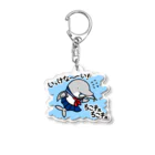 夜門堂シオンの女子高生イルカ Acrylic Key Chain