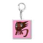 たもんの店のオノマトペ午くん Acrylic Key Chain