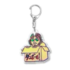 ダンボール松本屋のダンボール松本（ネオンカラー） Acrylic Key Chain