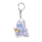 こねずみ出版のチョウチョさん01 Acrylic Key Chain