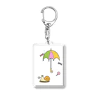 ガーボークルーのあめあめふれふれ Acrylic Key Chain