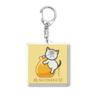 にこねこ【保護猫の保育園】のはちみつちゃんキーホルダー Acrylic Key Chain