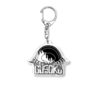 オーヴォのGUSOKUブランド（黒） Acrylic Key Chain