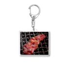 脂身通信Ｚの【フルグラフィック】焼肉♪230503 Acrylic Key Chain