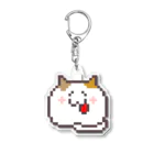 nyanco!のドット絵「肉玉にゃんこ」キーホルダー Acrylic Key Chain