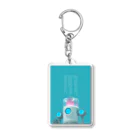 Happy Paint ShopのVoxelart-ROBOT03- Acrylic Key Chain